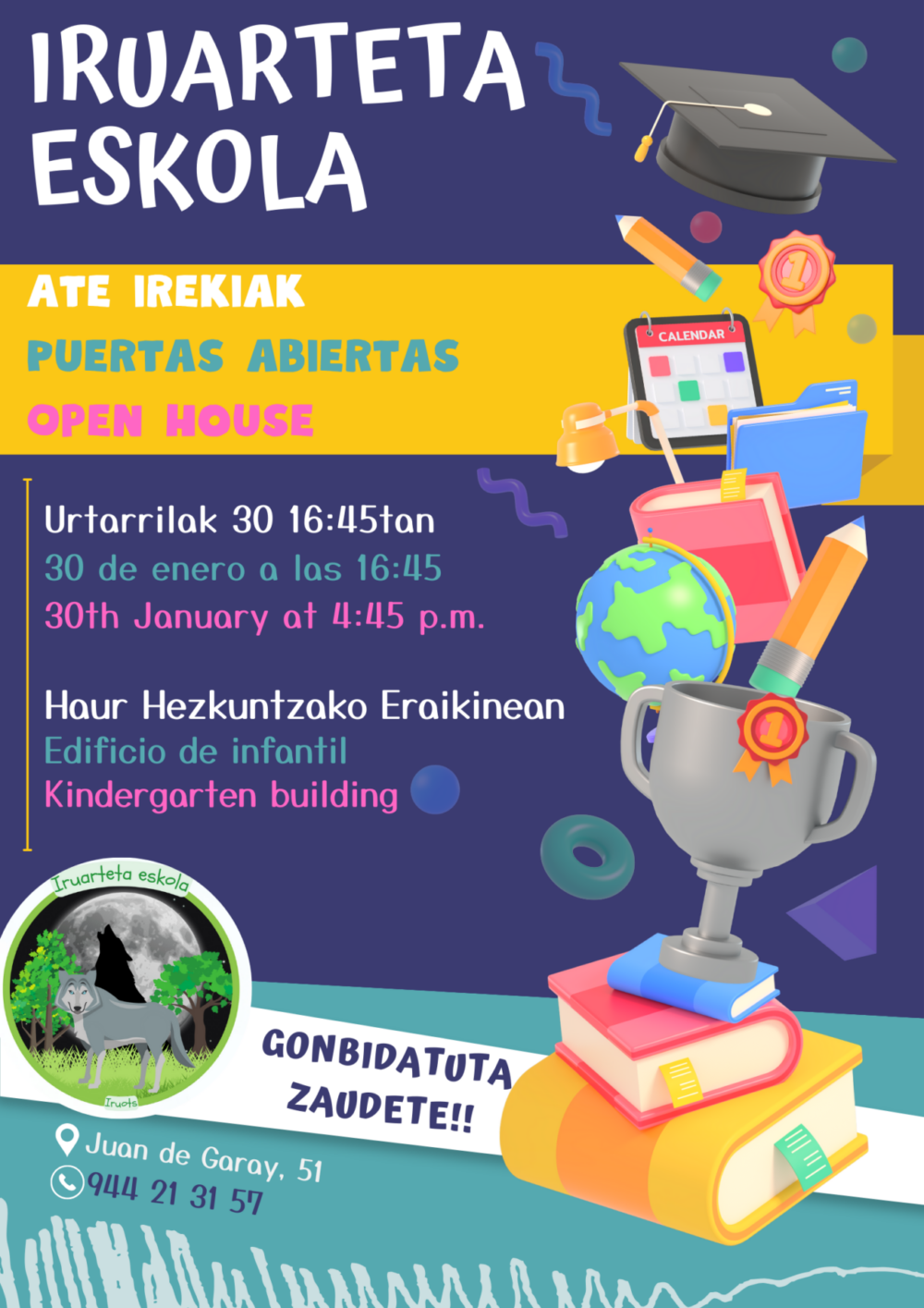 PUERTAS ABIERTAS Iruarteta